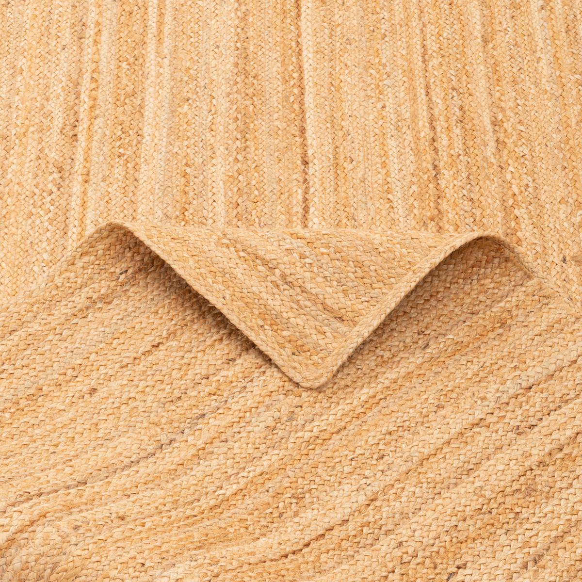 NATURFASER TEPPICH LÄUFER JUTE SALSA - Nussbaumfarben, Textil (80/150cm) - Pergamon
