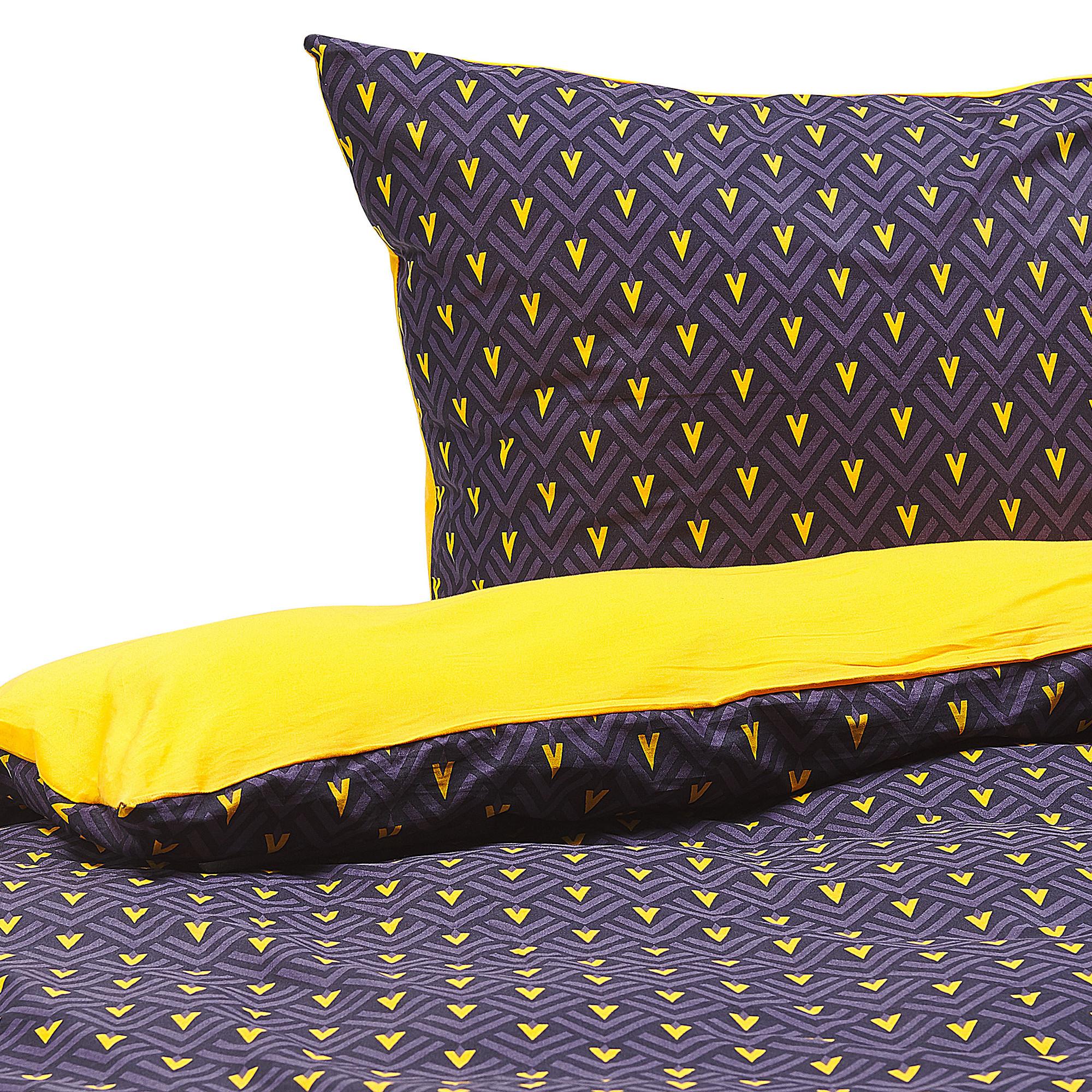 BETTWÄSCHE SET Wallingford 200 135x200 cm - Blau, Textil (135/200cm) - Beliani