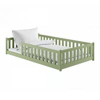 BETT 120/200 Maya Olive - Grün, Holz (120/200cm) - Petits-meubles