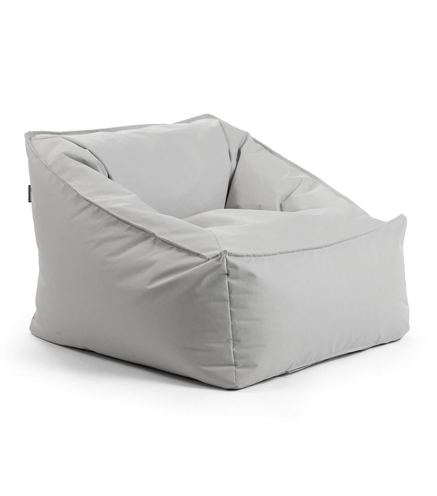 OUTDOOR SITZSACK Der Sunnyboy - Grau, Textil (80/60/83cm) - Mokebo