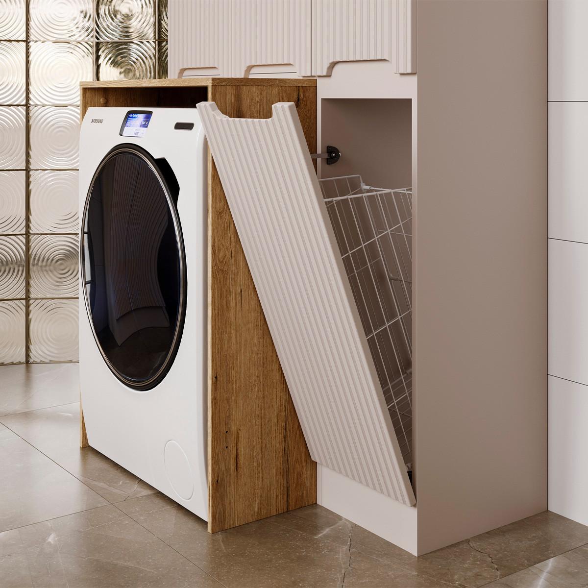 HÄNGESÄULE Riva Kaschmir - Beige, Holzwerkstoff (35/180/39cm) - Petits-meubles