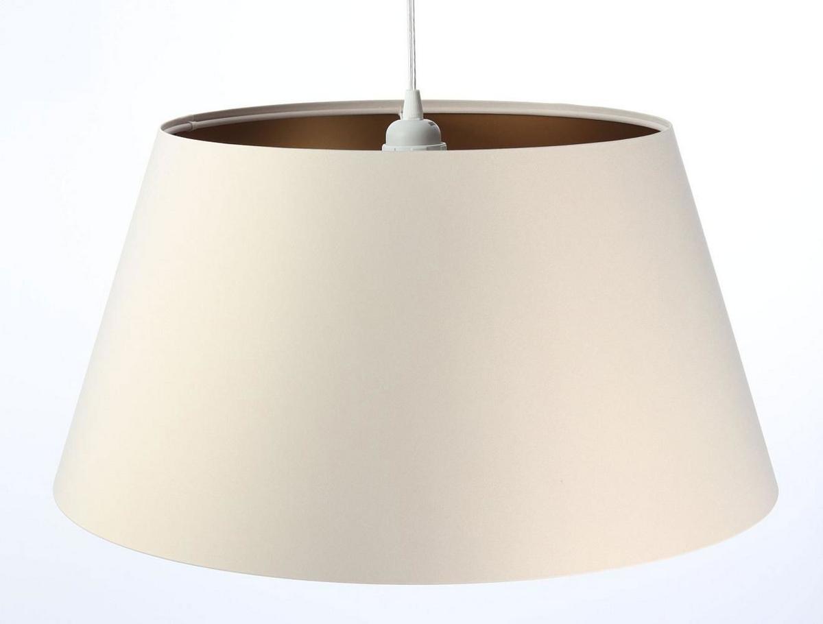 HÄNGELEUCHTE Gold 50/27 cm - Beige, Kunststoff (50/1.3/27cm) - ONZENO