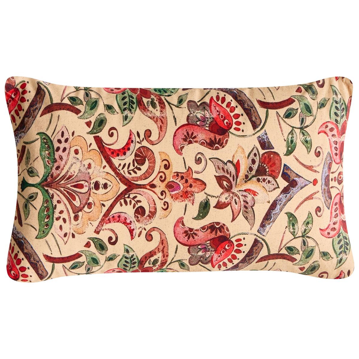 DEKOKISSEN 3er-Set Bunt 45/45 cm Dyera - Multicolor, Textil (45/45cm) - Beliani