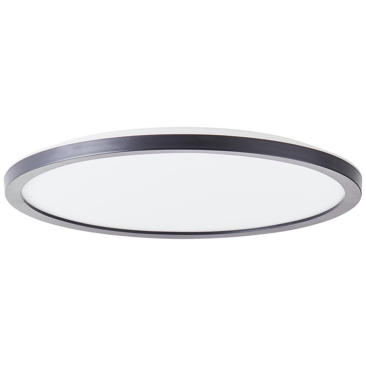 DECKENAUFBAU-PANEEL Sorell G99878A76 - Schwarz, Metall (29.4/29.4/2.5cm) - Brilliant