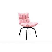 ESSZIMMERSTUHL BARO Pink Webstoff Drehbar (360°) (1er-Set) - Pink/Rosa, Kunststoff/Textil (54/86/65cm) - KAWOLA