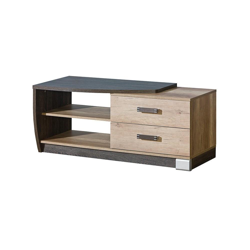 LOWBOARD PALMERO 120/50,5/46 cm, Braun - Eichefarben/Braun, Holzwerkstoff (120/50.5/46cm) - MASSENO