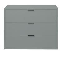 KOMMODE Erna 81x45x67 Pinie Green matt Lack - Grün, Holzwerkstoff (81/67/45cm) - 58aufmkessel