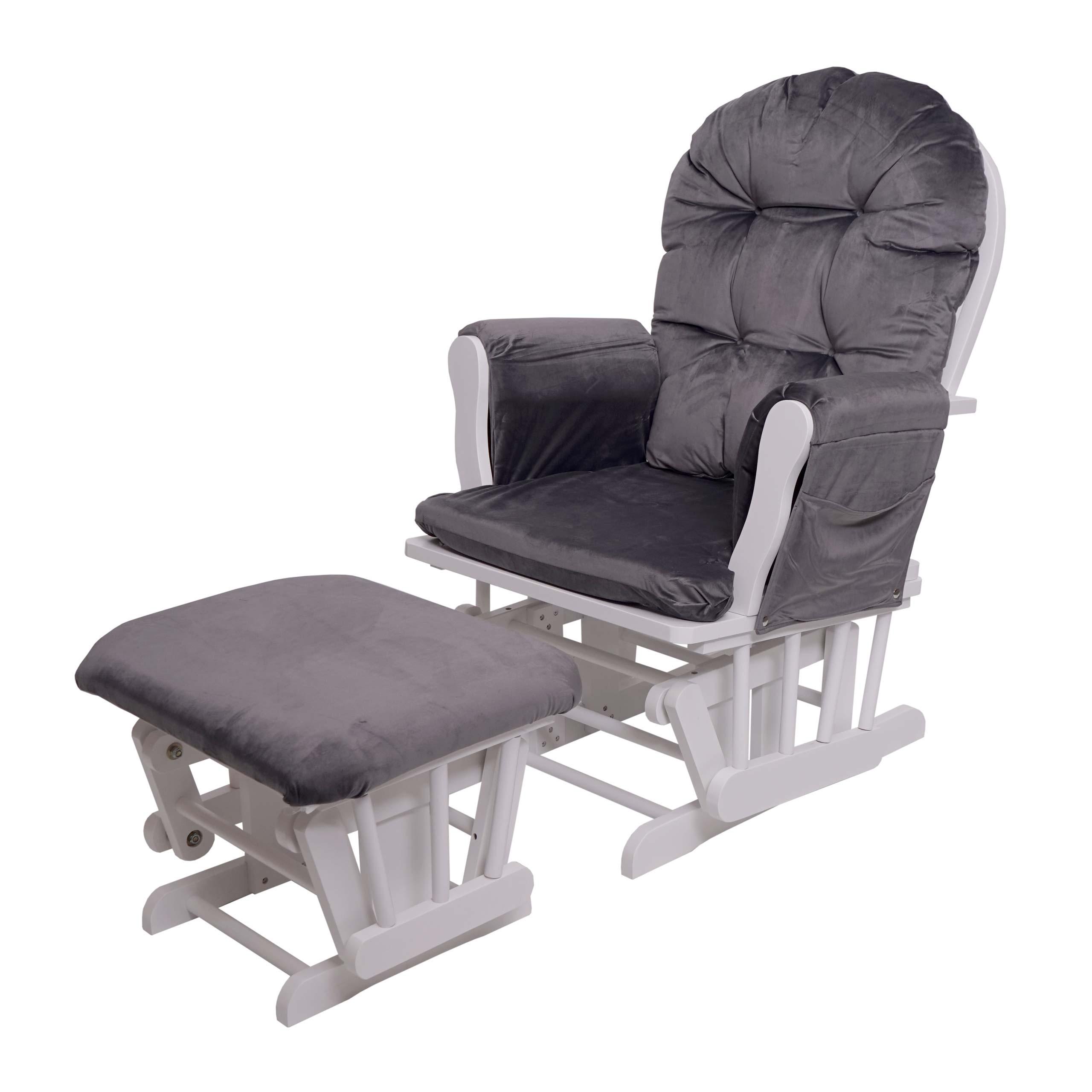 RELAXSESSEL SCHWINGSTUHL Grau - Grau, Textil (68/98/76cm) - MCW