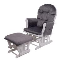 RELAXSESSEL SCHWINGSTUHL Grau - Grau, Textil (68/98/76cm) - MCW