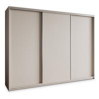 SCHWEBETÜRENSCHRANK NISSE 270/205/60 cm 3-türig Kaschmir - Kaschmir, Holzwerkstoff (270/205/60cm) - MASSENO