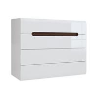 KOMMODE Darrel Weiß - Weiß, Holzwerkstoff (105/84/41cm) - Petits-meubles