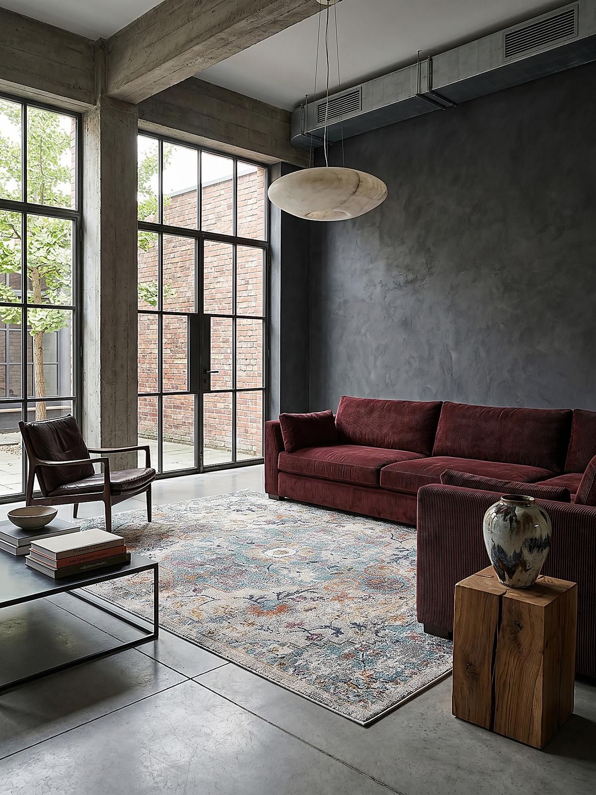 TEPPICH Outdoor Orientalisch LIMMAT Polypropylen Mehrfarbig 120 x 170 cm - Multicolor, Textil (120/170cm) - KADIMA DESIGN