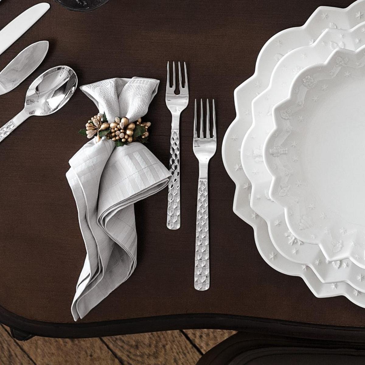 FISCHBESTECK Boston silber 12-tlg. - Silberfarben, Metall - Villeroy & Boch