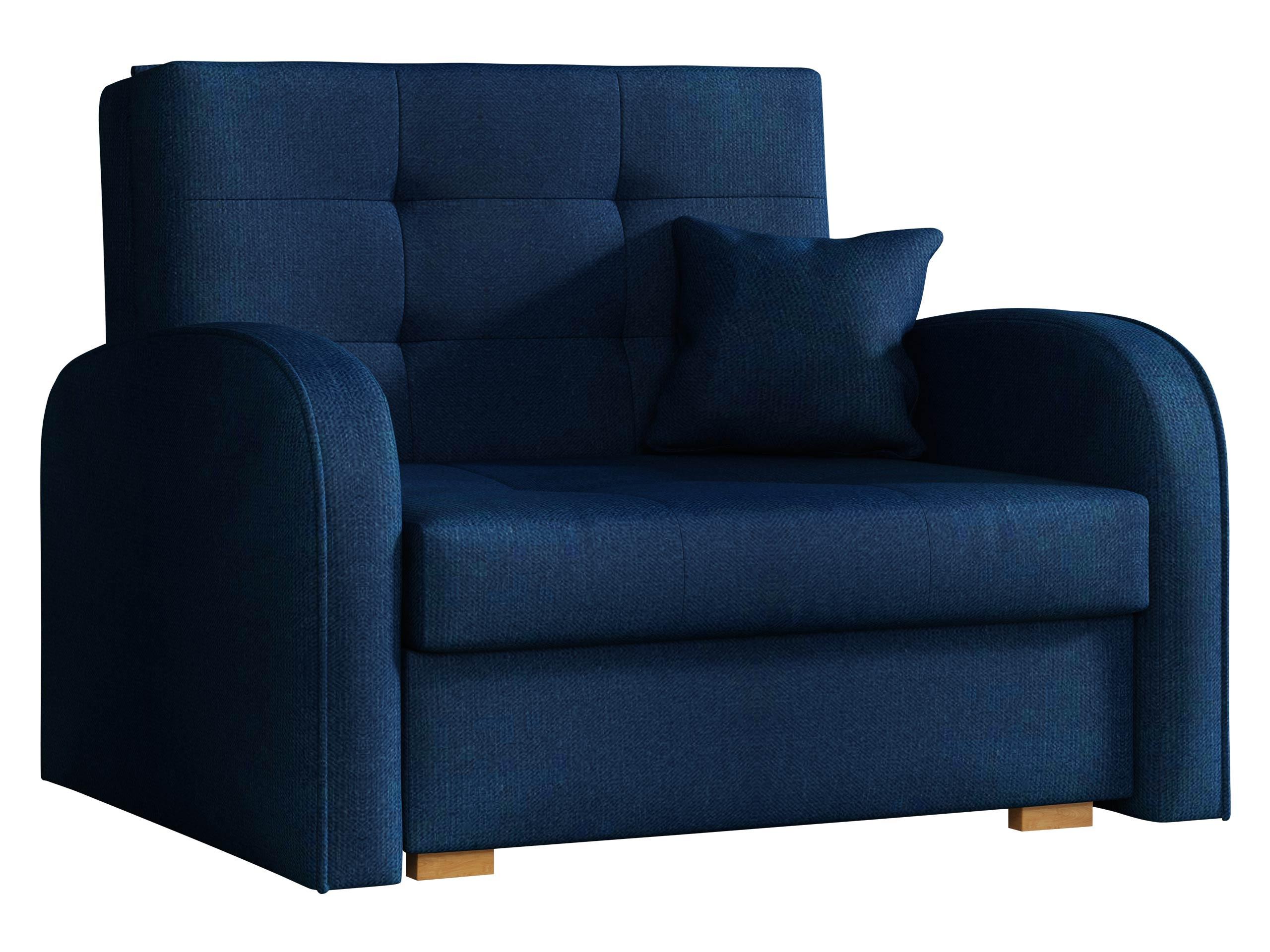 SCHLAFSOFA Viva Gold I - Dunkelblau/Braun, Holz/Textil (103/85/98cm) - MIRJAN24