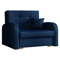 SCHLAFSOFA Viva Gold I - Dunkelblau/Braun, Holz/Textil (103/85/98cm) - MIRJAN24