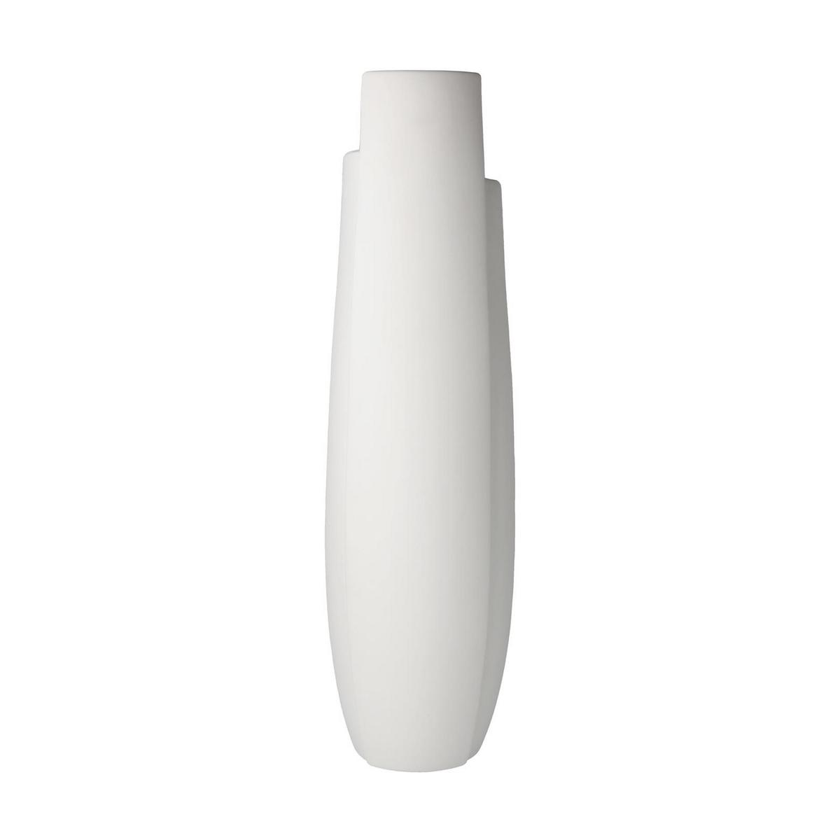 VASE Ova weiß 36 cm - Weiß, Keramik (36cm) - Goebel