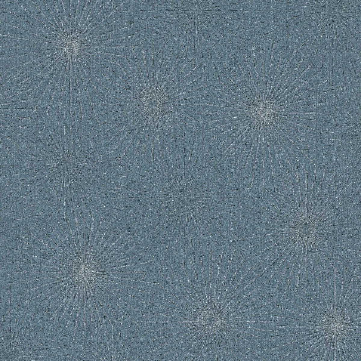 VLIESTAPETE Blau 53/1005 cm - Blau, Textil (53/1cm) - KUNSTLOFT