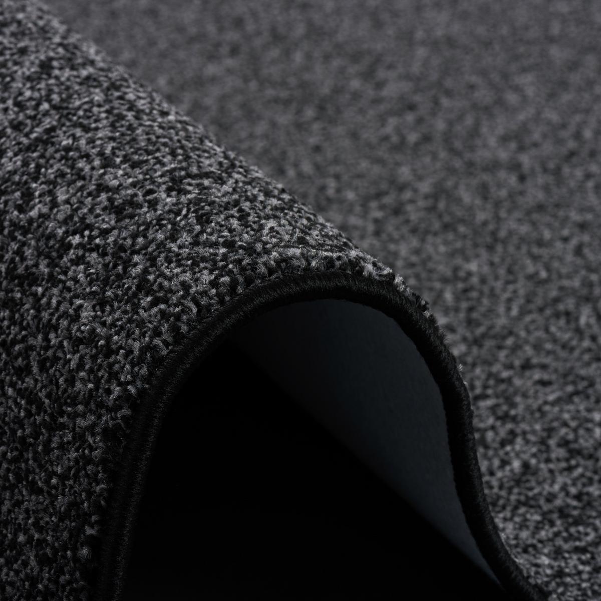 HOCHFLOR VELOURS TEPPICH LUNA MIX - Anthrazit, Textil (80/320cm) - Snapstyle