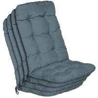 HOCHLEHNER Flair HL 120x50x8cm Taubenblau (4tlg) - Blaugrau, Textil (50/120cm) - Beautissu 