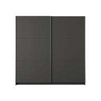 KLEIDERSCHRANK Graphit 151/207/55 - Graphitfarben, Holzwerkstoff (151/207/55cm) - RAUMHIRSCH FURNITURE