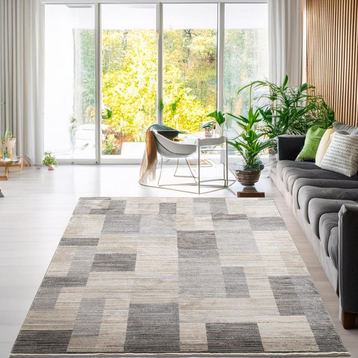 FLACHWEBETEPPICH Corduletta 240x290 cm - Beige, Textil (240/290cm) - Gino Falcone