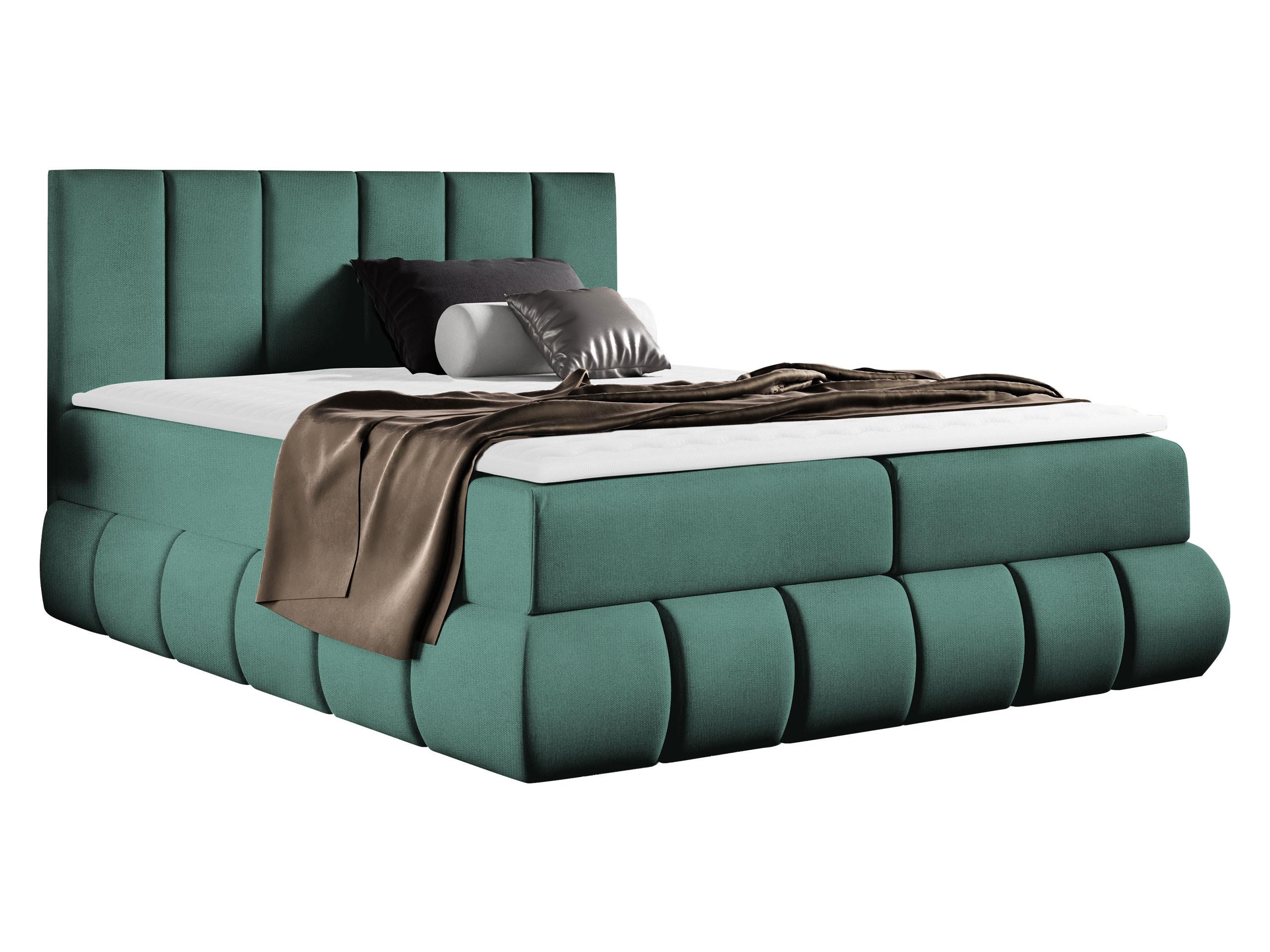 BOXBETT Venezia - H3 - Hellgrün, Holz (160/200cm) - MIRJAN24