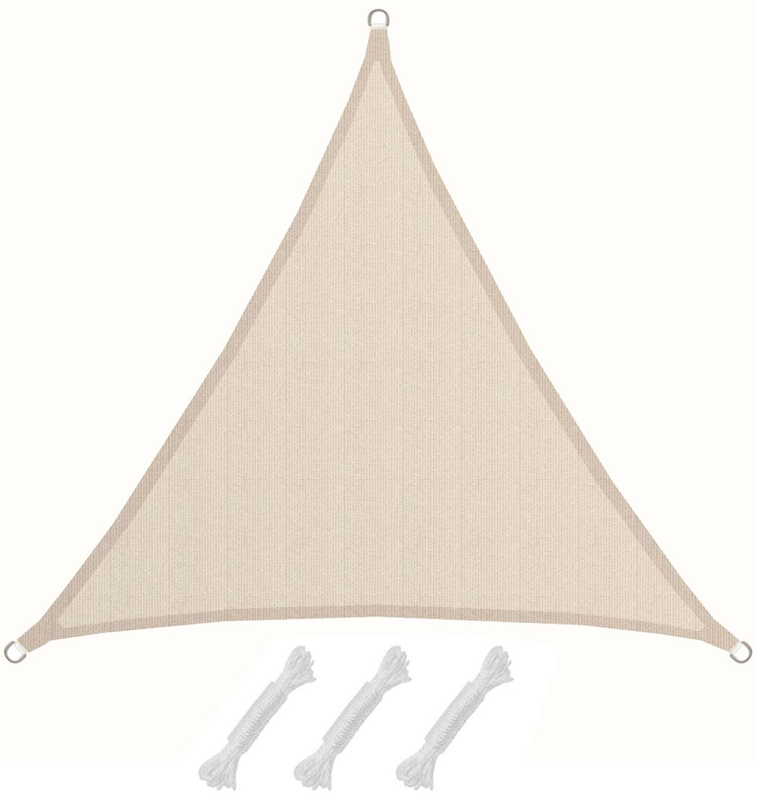 SONNENSEGEL Luftdurchlässig 300 cm Beige - Beige, Kunststoff (300/300cm) - Amanka