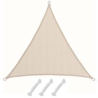 SONNENSEGEL Luftdurchlässig 300 cm Beige - Beige, Kunststoff (300/300cm) - Amanka