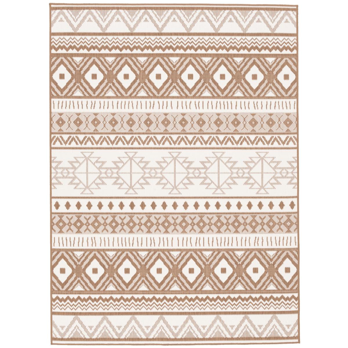 IN- UND OUTDOOR TEPPICH BEIDSEITIG CAPE COD ETHNO - Beige, Textil (133/190cm) - Pergamon