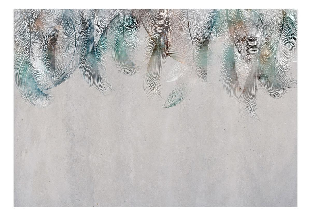 SELBSTKLEBENDE FOTOTAPETE 147/105 cm - Multicolor/Grau, Kunststoff/Textil (147/1cm) - KUNSTLOFT