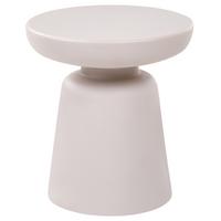 BEISTELLTISCH Hellgrau Tofet - Hellgrau/Grau, Kunststoff (39/39/44cm) - Beliani