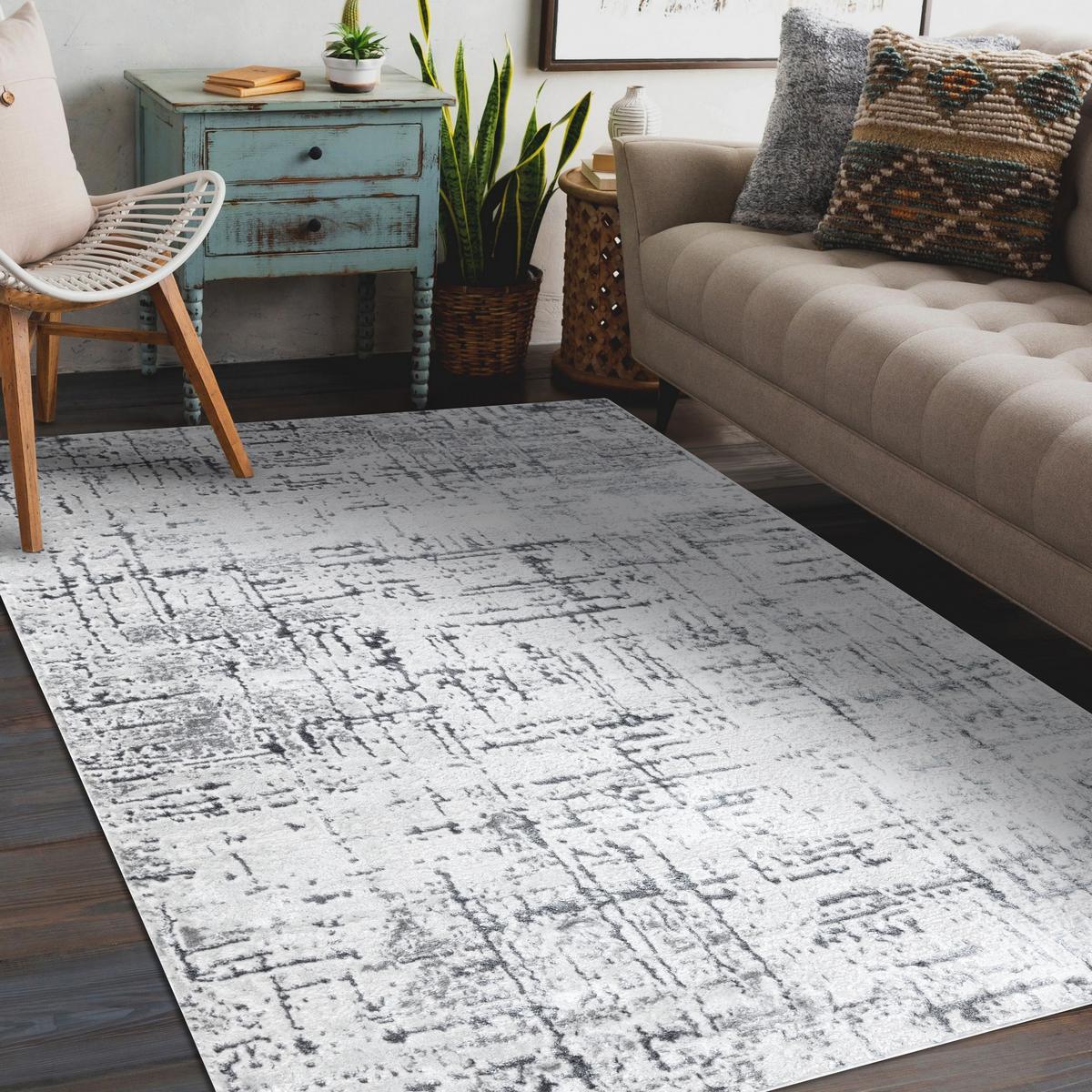 TEPPICH Mefe 200/290 cm - Grau, Textil (200/290cm) - rugsX