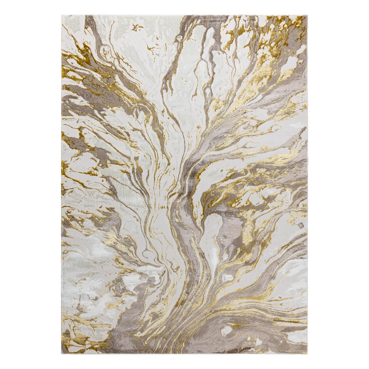 TEPPICH Bliss 200/290 cm - Goldfarben, Textil (200/290cm) - rugsX