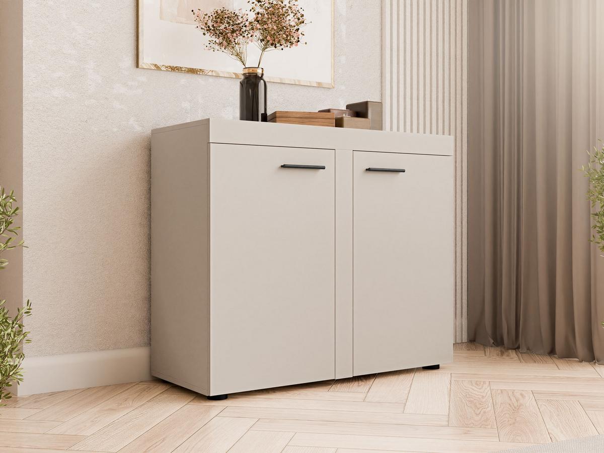 KOMMODE Rumba 2F3 - Sandfarben, Holzwerkstoff (97/82/40cm) - MIRJAN24