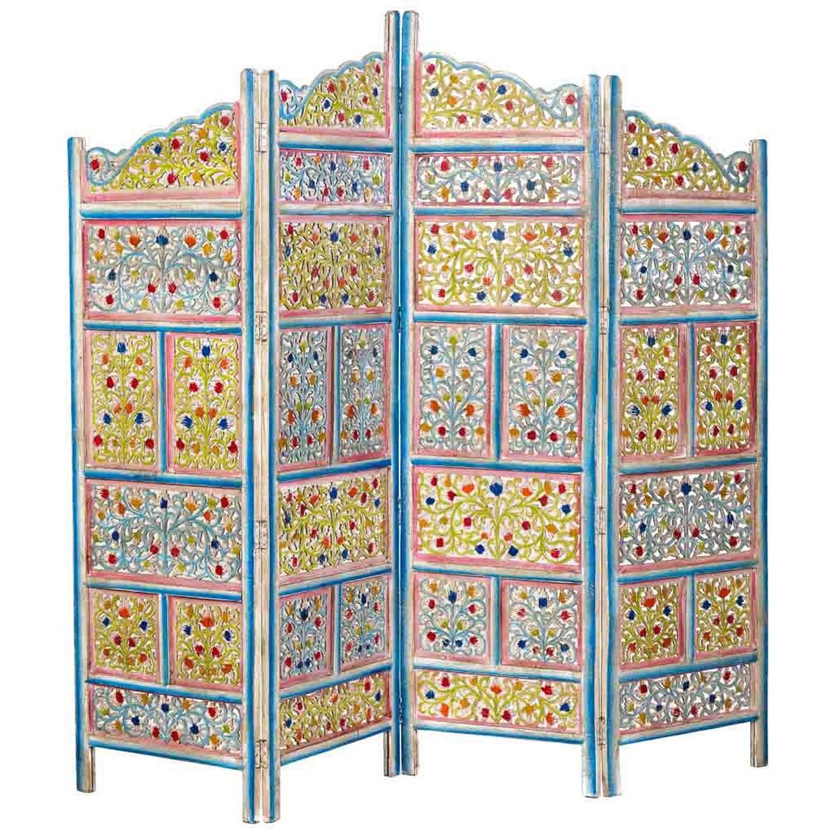 PARAVENT aus Holz, 50x25x180cm - Multicolor, Holz (50/180/25cm) - Wanderlust