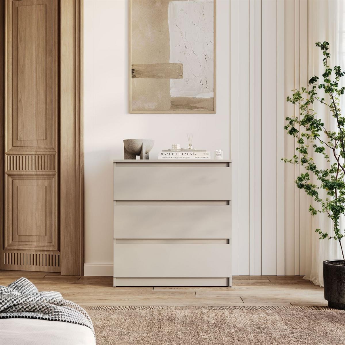 HIGHBOARD HANA M3 Kaschmir - Kaschmir, Holzwerkstoff (70/75/40cm) - Lookway