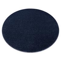 TEPPICH Softy 150 cm - Blau, Textil (150/150cm) - rugsX