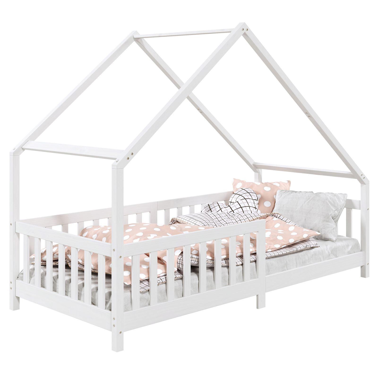 HAUSBETT CORA 90x190 cm weiß - Weiß, Holz (90/190cm) - IDIMEX