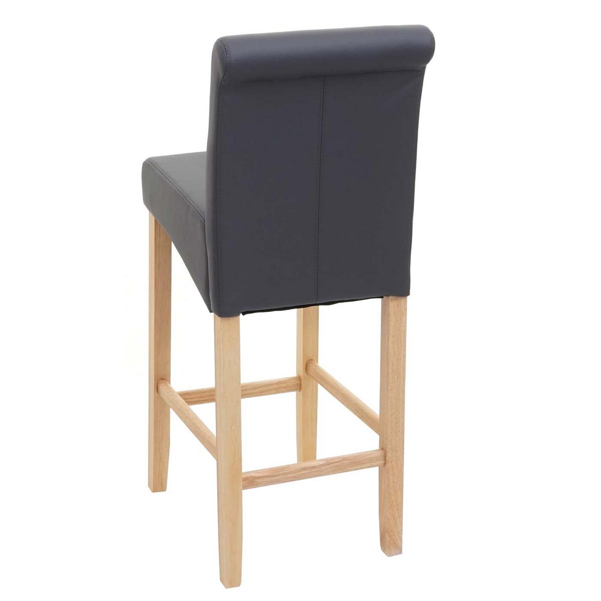 BARHOCKER Grau - Grau, Textil (39/105/53cm) - MCW
