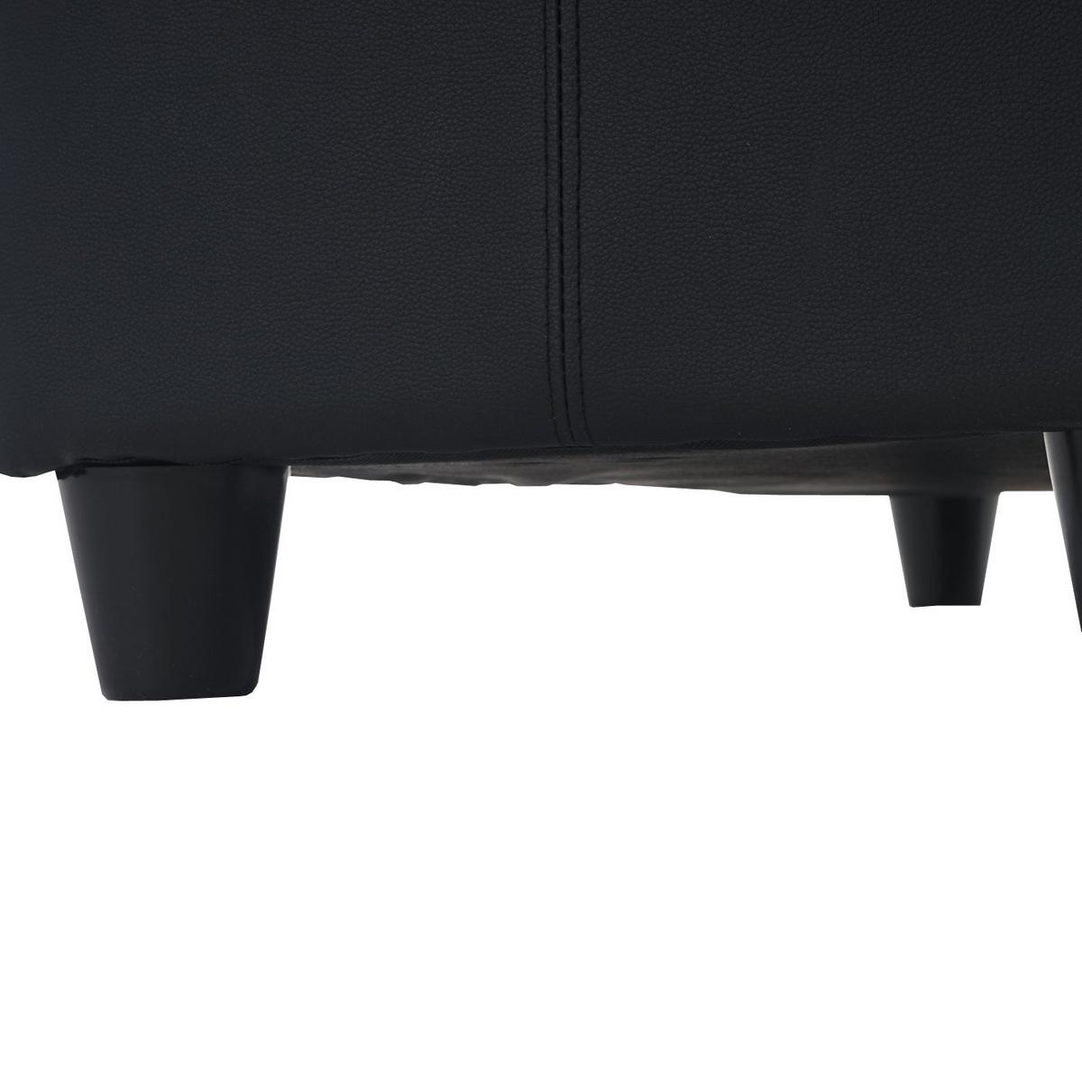 AUFBEWAHRUNGS-TRUHE Schwarz - Schwarz, Textil (114/45/45cm) - MCW