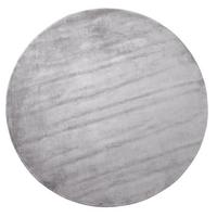 KURZFLOR-TEPPICH Gesi II 140/140 cm - Grau, Naturmaterialien (140/140cm) - Beliani