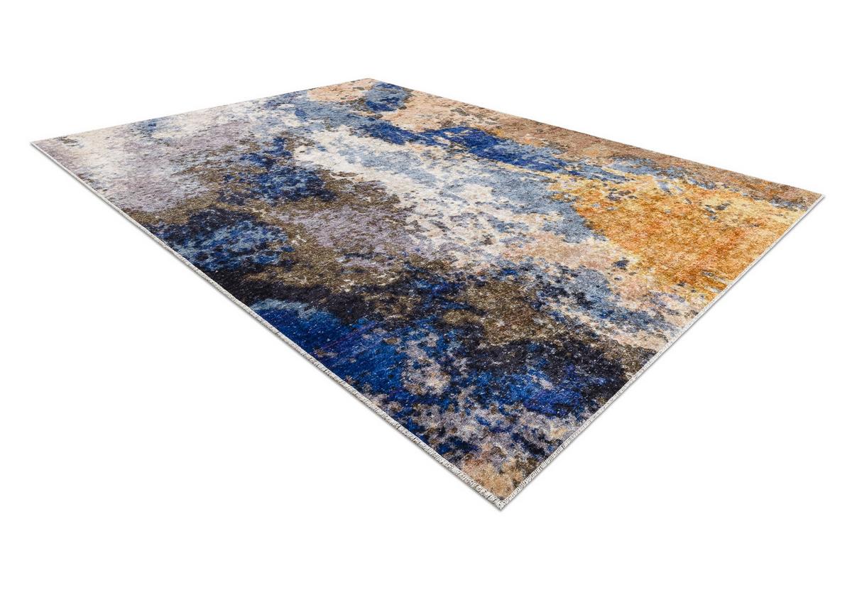 TEPPICH Miro 80/150 cm - Blau, Textil (80/150cm) - rugsX