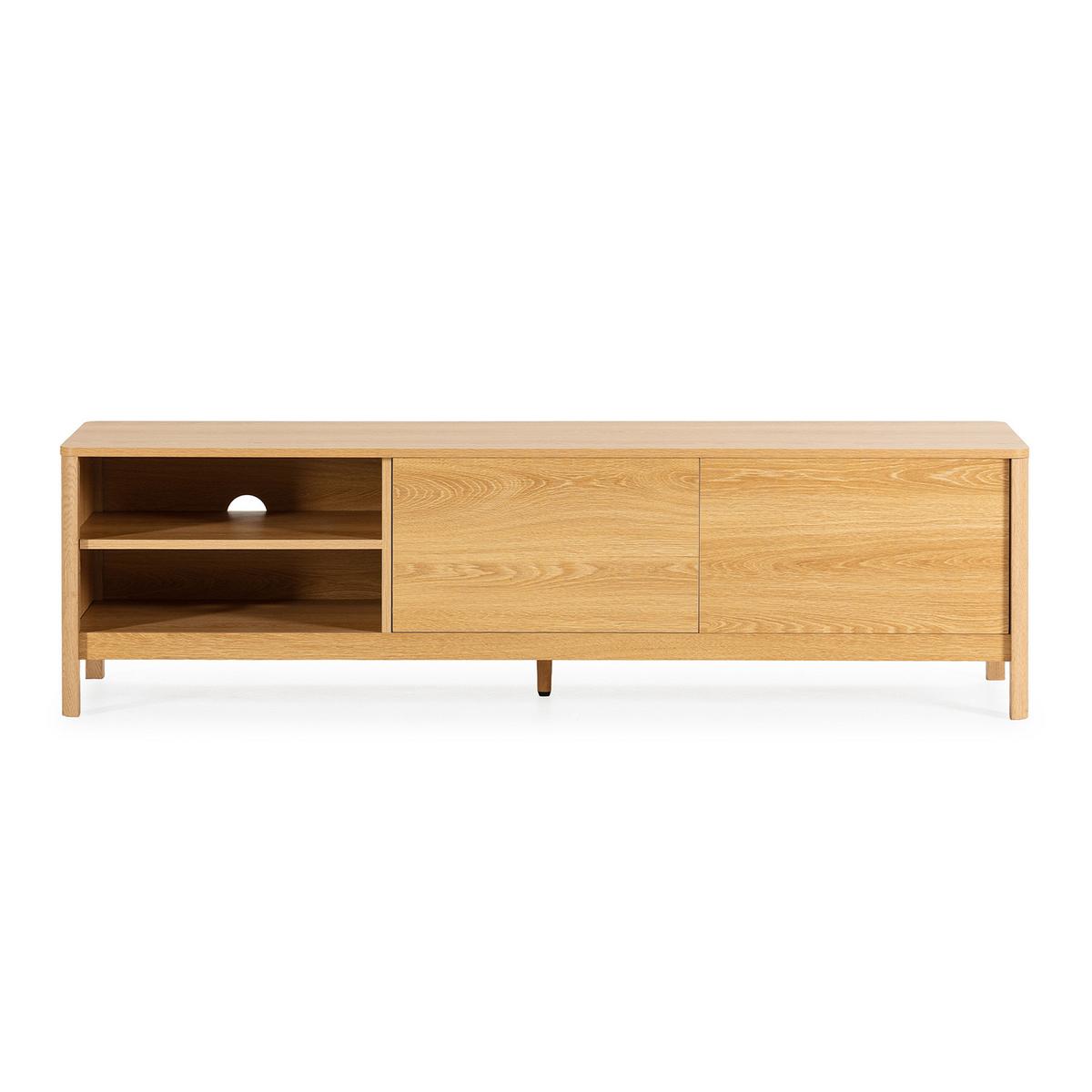 TV-ELEMENT Nassau 2 türen Eichenfarbe - Honigeiche, Holzwerkstoff (160/45/40cm) - VS Venta-stock