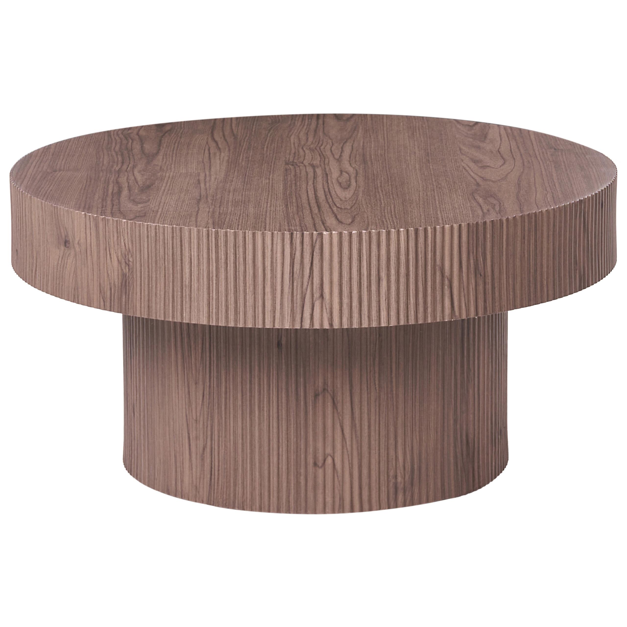 COUCHTISCH Braun Seul - Dunkelbraun, Holzwerkstoff (80/80/38cm) - Beliani