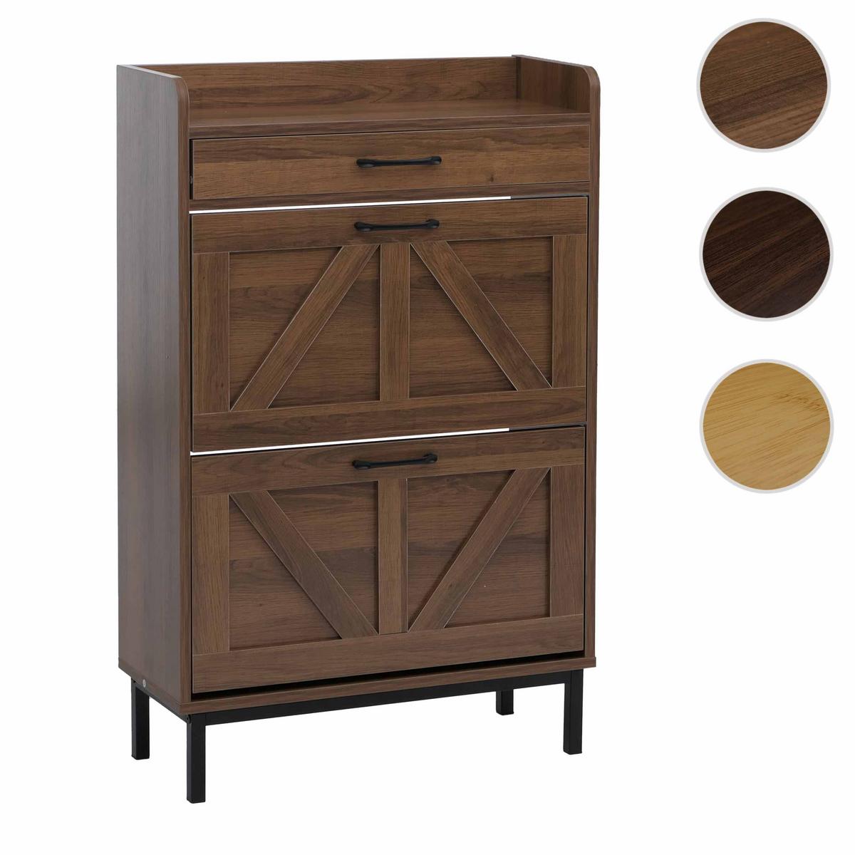 SCHUHKIPPER Braun - Braun, Holz (60/95/24cm) - MCW