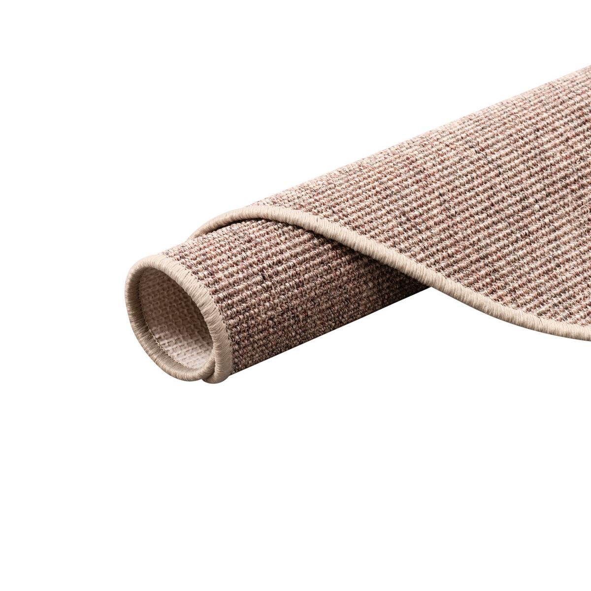 SISAL NATUR TEPPICH RUND - Greige, Textil (100/100cm) - Snapstyle