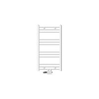 BADHEIZKÖRPER Sahara 500x800 mm Weiß gerade mit Ventil Universal - Weiß, Metall (50/80/3cm) - LuxeBath