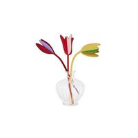 WANDSKULPTUR Bunt 7/28 cm - Multicolor, Wellpappe (7/28/8cm) - Studio Roof