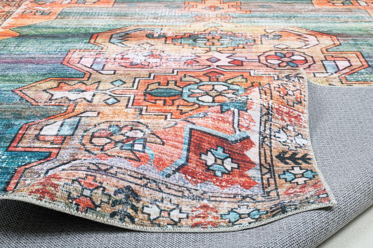 VINTAGE-TEPPICH Adara 140x200 cm - Multicolor, Textil (140/200cm) - Gino Falcone