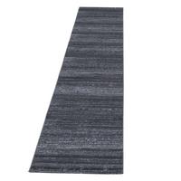 KURZFLORTEPPICH INN, einfarbig, Grau, 80 x 300 cm - Grau, Textil (300/80cm) - KADIMA DESIGN